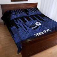 New Zealand Auckland Football Custom Quilt Bed Set Go City of Sails Est 2025 LT14 - Polynesian Pride