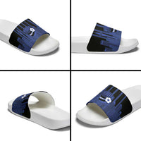 New Zealand Auckland Football Custom Slide Sandals Go City of Sails Est 2025 LT14 - Polynesian Pride