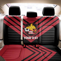 Hekari Papua New Guinea Football Custom Back Car Seat Cover Go PNG Red Army
