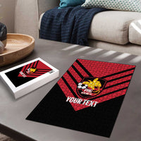Hekari Papua New Guinea Football Custom Puzzle Go PNG Red Army