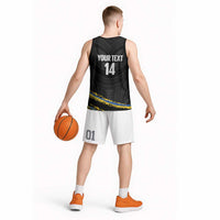Kings Solomon Islands Football Custom Basketball Jersey Come On Solomons Polynesian Grunge Style LT14 - Polynesian Pride