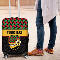 Vanuatu Football Custom Luggage Cover Go Chiefs Basket-weave Pattern