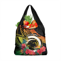 Vanuatu Boar Tusk Yumi Yumi Yumi Grocery Bag Independens Dei Long God Yumi Stanap