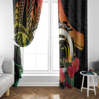 Vanuatu Boar Tusk Yumi Yumi Yumi Window Curtain Independens Dei Long God Yumi Stanap