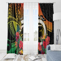 Vanuatu Boar Tusk Yumi Yumi Yumi Window Curtain Independens Dei Long God Yumi Stanap