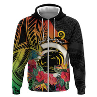 Vanuatu Boar Tusk Yumi Yumi Yumi Zip Hoodie Independens Dei Long God Yumi Stanap