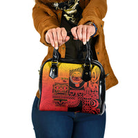 Ia Ora Na Marquesas Islands Shoulder Handbag Mata Tiki Marquesan Tattoo LT14 One Size Red - Polynesian Pride