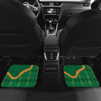 St Patrick's Day Hawaii Car Mats Hauoli Maoli Funny Shaka Leprechaun