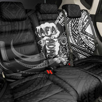 Hafa Adai Guam Discovery Day Back Car Seat Cover Chamorro Latte Stone Hand Black Version