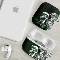Hafa Adai Guam Discovery Day AirPods Case Chamorro Latte Stone Hand Green Version