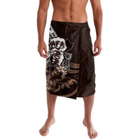 Hafa Adai Guam Discovery Day Lavalava Chamorro Latte Stone Hand Brown Version