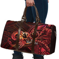 Personalised Polynesia Zodiac Aries Travel Bag Galaxy Polynesian Pattern Chest Tattoo Style