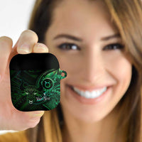 Personalised Polynesia Zodiac Taurus AirPods Case Galaxy Polynesian Pattern Chest Tattoo Style