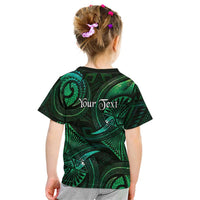 Personalised Polynesia Zodiac Taurus Kid T Shirt Galaxy Polynesian Pattern Chest Tattoo Style