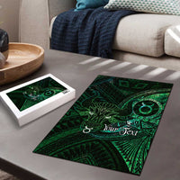 Personalised Polynesia Zodiac Taurus Puzzle Galaxy Polynesian Pattern Chest Tattoo Style