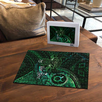 Personalised Polynesia Zodiac Taurus Puzzle Galaxy Polynesian Pattern Chest Tattoo Style