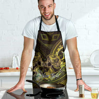 Personalised Polynesia Zodiac Gemini Apron Galaxy Polynesian Pattern Chest Tattoo Style