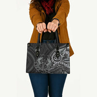 Personalised Polynesia Zodiac Cancer Leather Bag Galaxy Polynesian Pattern Chest Tattoo Style