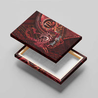 Personalised Polynesia Zodiac Scorpio Canvas Wall Art Galaxy Polynesian Pattern Chest Tattoo Style