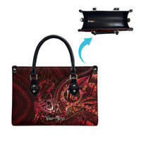 Personalised Polynesia Zodiac Scorpio Leather Bag Galaxy Polynesian Pattern Chest Tattoo Style
