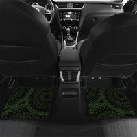 Kia Orana Kuki Airani Car Mats Cook Islands Tangaroa God Tatau Green