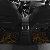 Kia Orana Kuki Airani Car Mats Cook Islands Tangaroa God Tatau Gold