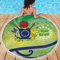 Te Maeva Nui Cook Islands Beach Blanket 60th Independence Anniversary Proud
