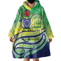 Te Maeva Nui Cook Islands Wearable Blanket Hoodie 60th Independence Anniversary Proud