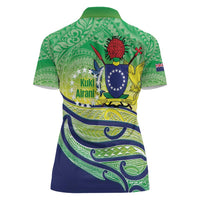 Te Maeva Nui Cook Islands Women Polo Shirt 60th Independence Anniversary Proud