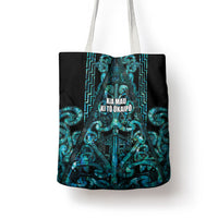 Maori Language Week Tote Bag Kia Mau Ki To Ukaipo Paua Shell Color LT14 - Polynesian Pride