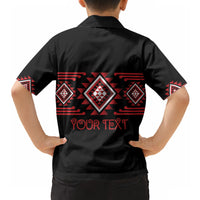 Aotearoa Atua Tumatauenga Personalised Hawaiian Shirt Maori God Of War Taniko Motifs LT14 - Polynesian Pride
