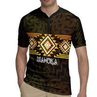 Aotearoa Atua Mahuika Personalised Rugby Jersey Maori Goddess Of Fire Taniko Motifs LT14 - Polynesian Pride