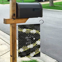 Born And Raised Aloha Hawaii Garden Flag Kanaka Kakau Hawaiian Tiare Pakalana Lei - Polynesian Pride