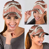 Red Hawaii Tiare and Shell Lei Classic Cap Hawaiian Palaka Luxury Vibes - Polynesian Pride