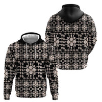 Aloha Hawaii Shell Quilt Hoodie Seamless Style - Polynesian Pride