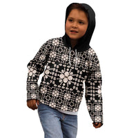 Aloha Hawaii Shell Quilt Kid Hoodie Seamless Style - Polynesian Pride