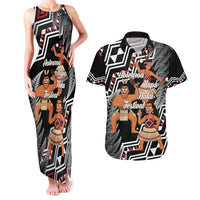 Aotearoa Kapa Haka Couples Matching Tank Maxi Dress and Hawaiian Shirt 2025 Festival - Traditional Maori Dance