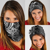 New Zealand Lizard Neck Gaiter Silver Fern Aotearoa Maori - Polynesian Pride