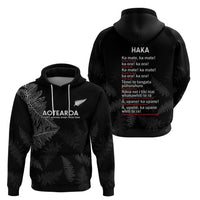 New Zealand Haka Rugby Hoodie 2024 Pacific Go Black Silver Fern LT14 - Polynesian Pride