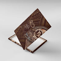 Personalised Polynesia Zodiac Capricorn Canvas Wall Art Galaxy Polynesian Pattern Chest Tattoo Style