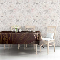 Personalised Polynesia Zodiac Capricorn Tablecloth Galaxy Polynesian Pattern Chest Tattoo Style