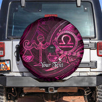 Personalised Polynesia Zodiac Libra Spare Tire Cover Galaxy Polynesian Pattern Chest Tattoo Style
