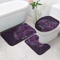 Personalised Polynesia Zodiac Virgo Bathroom Set Galaxy Polynesian Pattern Chest Tattoo Style