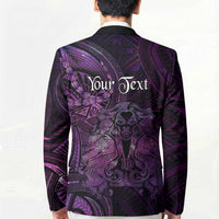 Personalised Polynesia Zodiac Virgo Blazer Galaxy Polynesian Pattern Chest Tattoo Style