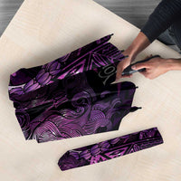 Personalised Polynesia Zodiac Virgo Umbrella Galaxy Polynesian Pattern Chest Tattoo Style