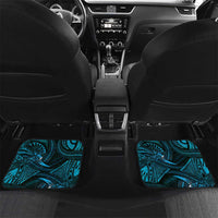 Personalised Polynesia Zodiac Aquarius Car Mats Galaxy Polynesian Pattern Chest Tattoo Style