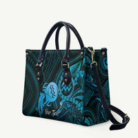 Personalised Polynesia Zodiac Aquarius Leather Bag Galaxy Polynesian Pattern Chest Tattoo Style