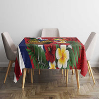 Hawaii And Tonga Tablecloth Shark Tattoo With Tongan Coat Of Arms