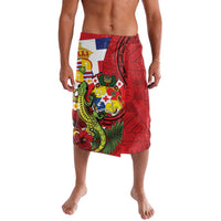 Hawaii And Tonga Lavalava King Kalakaua Tribal Gecko Tongan Ngatu