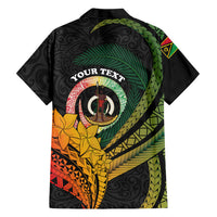 Personalised Vanuatu Independence Day Family Matching Summer Maxi Dress and Hawaiian Shirt July 30 Pig Tusk Long God Yumi Stanap LT14 - Polynesian Pride